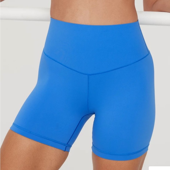 aerie Pants - OFFLINE By Aerie Real Me Xtra Hold Up! 5" Bike Short Cobalt Blue NWT Size L